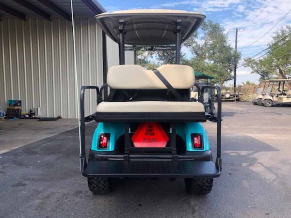 Used 2016 EFI gas Yamaha 4 passenger golf cart 6