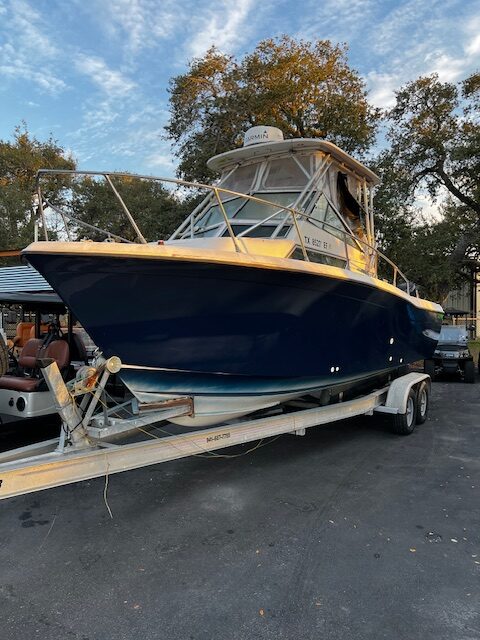 1991 Grady White 25' Sailfish Sportbridge (Blue)