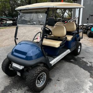 USED 2016 CLUB CAR 6 PASSENGER GAS (BLUE)