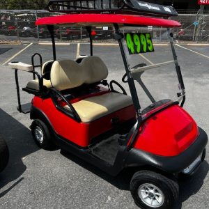 USED 2006 CLUB CAR PRECIDENT GAS (RED)